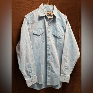 Vintage Blue Wrangler Brushpopper